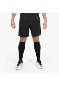 KIPSTA - Spodenki piłkarskie Kipsta CLR. Kolor: czarny, szary, wielokolorowy. Materiał: elastan, poliester, materiał. Sport: piłka nożna