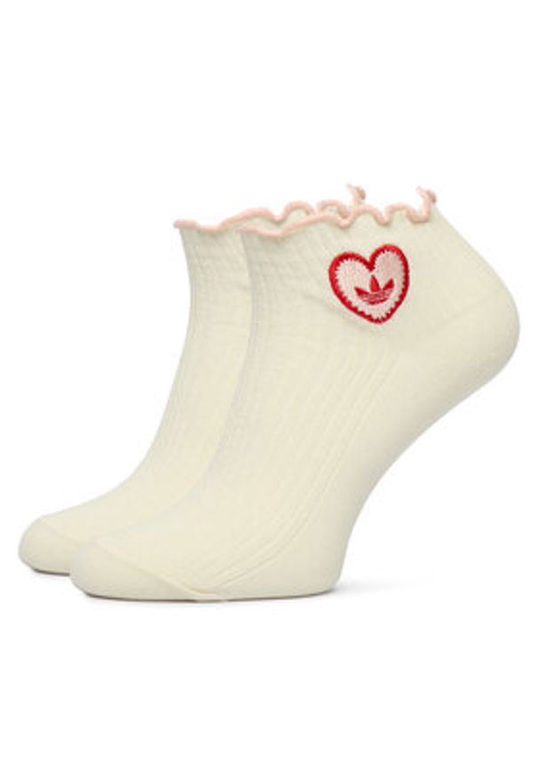 Adidas - adidas Skarpety krótkie KR3430 Kolorowy. Materiał: bawełna. Wzór: kolorowy