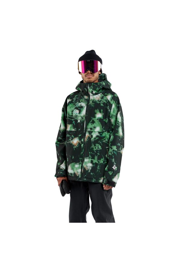 Kurtka snowboardowa męska Volcom 2836 Ins. Kolor: czarny. Sport: snowboard