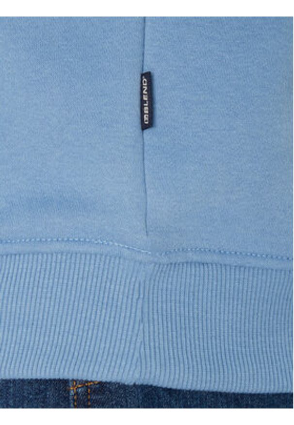 Blend Bluza 20717993 Niebieski Regular Fit. Kolor: niebieski. Materiał: bawełna