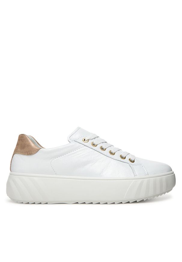 Sneakersy Ara. Kolor: biały