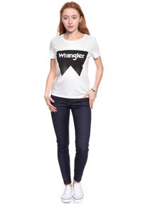 Wrangler - WRANGLER T SHIRT DAMSKI FESTIVAL TEE OFFWHITE W7016EV02 #5