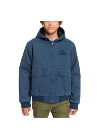 Kurtka przejściowa chłopięca Quiksilver Just Cool. Kolor: niebieski. Sport: turystyka piesza