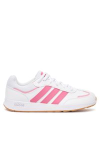 Adidas - adidas Sneakersy Tensaur Switch JI1054 Biały. Kolor: biały. Materiał: skóra #1