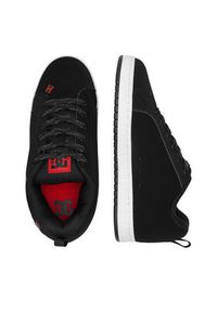 DC Shoes Sneakersy COURT GRAFFIK 300529-BW5 Czarny. Kolor: czarny. Materiał: skóra #5