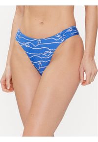 Seafolly Dół od bikini Set Sail 40726 Niebieski. Kolor: niebieski. Materiał: syntetyk