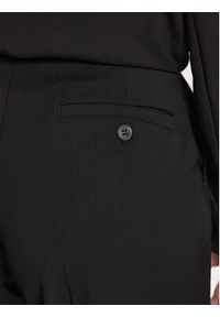 Weekend Max Mara Spodnie materiałowe Visivo 2425136041 Czarny Relaxed Fit. Kolor: czarny. Materiał: wełna #4