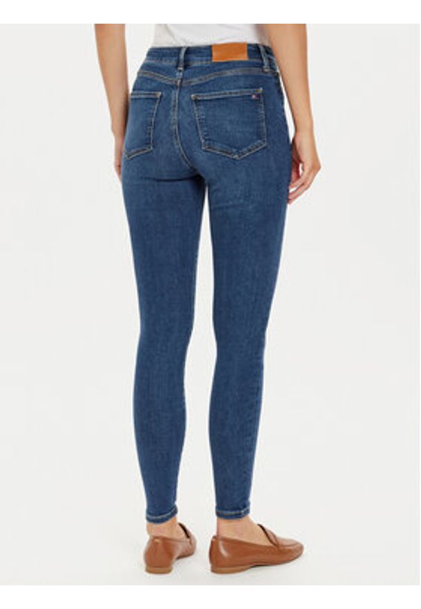 TOMMY HILFIGER - Tommy Hilfiger Jeansy Harlem WW0WW44114 Niebieski Skinny Fit. Kolor: niebieski