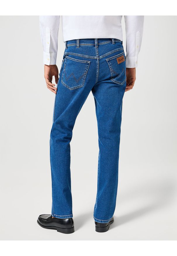 Wrangler - MESKIE SPODNIE WRANGLER TEXAS MIDNIGHT SHADOW 112356794