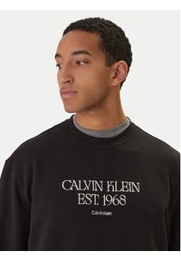 Calvin Klein Jeans Bluza Nyc Graphic LV04RF233G Czarny Regular Fit. Kolor: czarny. Materiał: bawełna #5