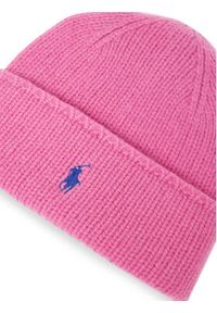Polo Ralph Lauren Czapka 455954355011 Różowy. Kolor: różowy. Materiał: wełna #3
