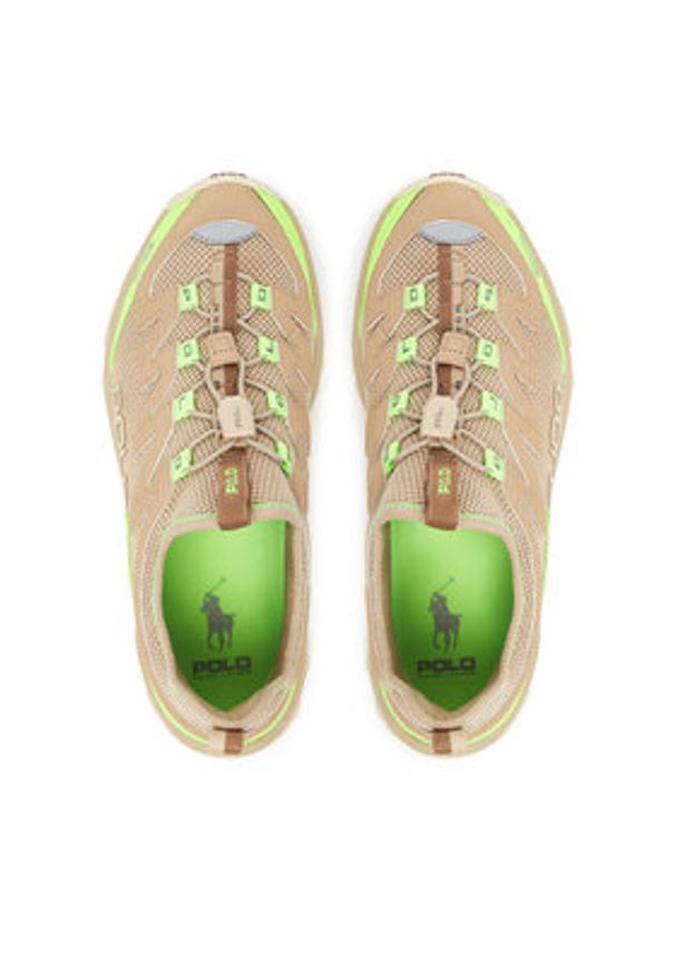 Polo Ralph Lauren Sneakersy Advntr 300lt Sk Ltl 804972897002 Beżowy. Kolor: beżowy. Materiał: materiał