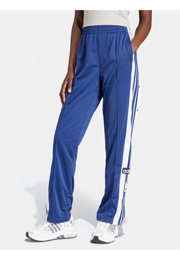 Adidas - adidas Spodnie dresowe Adibreak IP0619 Granatowy Regular Fit. Kolor: niebieski. Materiał: syntetyk