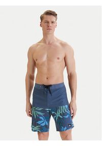 Quiksilver Szorty kąpielowe Highline Arch 19" EQYBS04864 Granatowy Regular Fit. Kolor: niebieski. Materiał: syntetyk #4