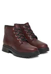 Timberland Trzewiki Cambria Valley Mid TB0A42B8EIW1 Bordowy. Kolor: czerwony. Materiał: skóra #6