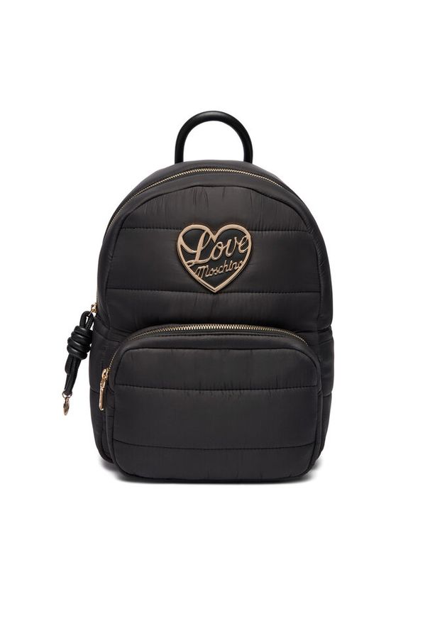 Love Moschino - Plecak LOVE MOSCHINO. Kolor: czarny