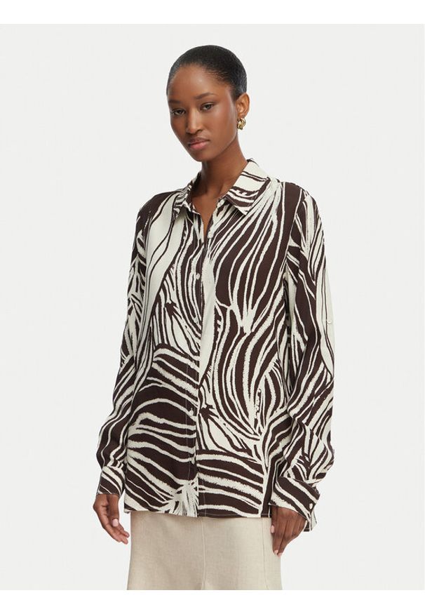 Guess Koszula W6GH52 W1975 Kolorowy Regular Fit. Materiał: wiskoza. Wzór: kolorowy