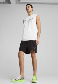 Puma - Męska koszulka bez rękawów PUMA × HYROX PUMA White. Kolor: biały. Długość rękawa: bez rękawów