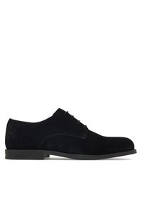 Calvin Klein Półbuty Ess Rubber Derby HM0HM02269 Czarny. Kolor: czarny. Materiał: skóra, zamsz #1