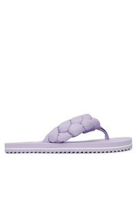 Tommy Jeans Japonki Braided Thong Beach Sandal EN0EN02877 Fioletowy. Kolor: fioletowy. Materiał: materiał #5