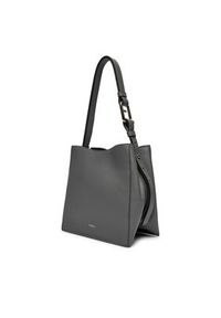 Furla Torebka Nuvola Bucket Bag Mini WB01373 HSF000 2269S Szary. Kolor: szary. Materiał: skórzane