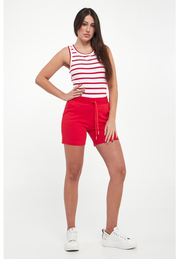 Top damski prążkowany Telma JOOP!. Materiał: prążkowany