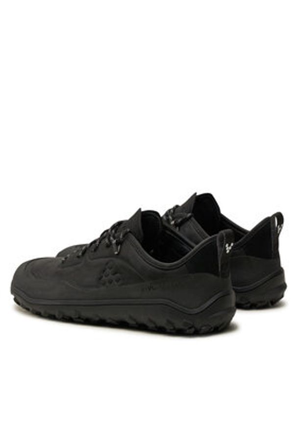 Vivo Barefoot Sneakersy Tracker Low 309534 Czarny. Kolor: czarny. Materiał: skóra