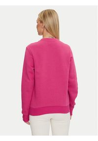 Reebok Bluza Identity Big Logo Fleece Crew 100075949 Różowy Regular Fit. Kolor: różowy. Materiał: bawełna #5