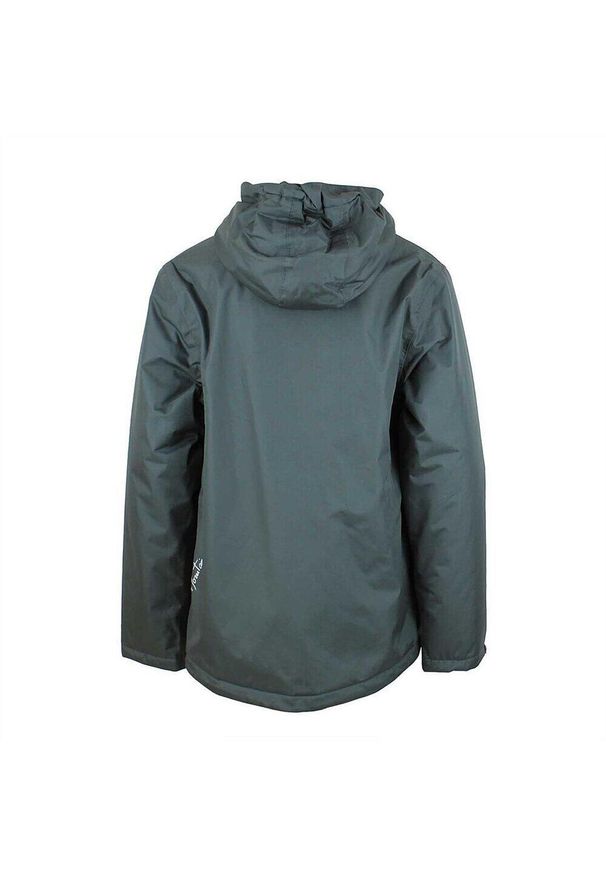 PEAK MOUNTAIN - Czapka narciarska dla dzieci z podwójnym polarem Peak Mountain Ecajik. Kolor: szary. Materiał: polar. Sezon: zima. Sport: narciarstwo