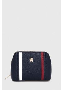TOMMY HILFIGER - Tommy Hilfiger kosmetyczka kolor granatowy. Kolor: niebieski #1
