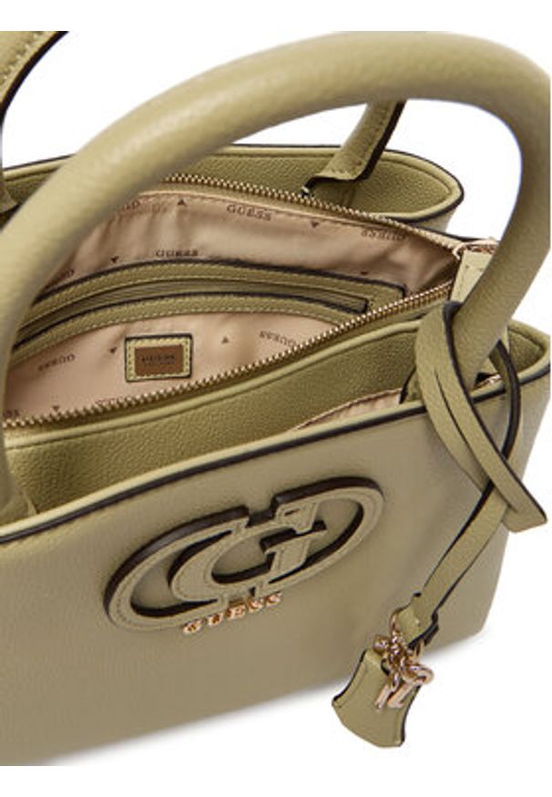Guess Torebka Isola HWBG99 05060 Zielony. Kolor: zielony. Materiał: skórzane