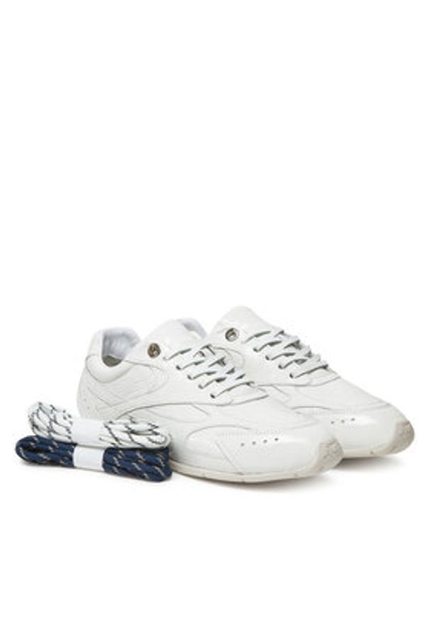 Bronx Sneakersy 66647-P 05 Beżowy. Kolor: beżowy. Materiał: skóra, zamsz