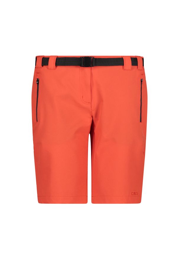 Szorty damskie CMP. Kolor: czerwony, szary, wielokolorowy. Sport: turystyka piesza