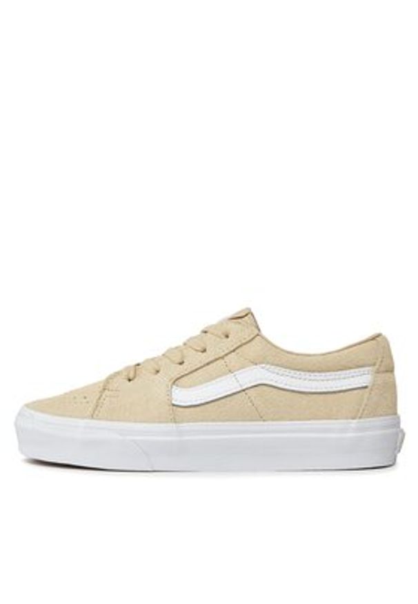 Vans Tenisówki Sk8-Low VN0009QRGRX1 Beżowy. Kolor: beżowy. Materiał: skóra