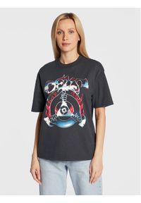Deus Ex Machina T-Shirt Plunder DLF221542A Szary Oversize. Kolor: szary. Materiał: bawełna #1