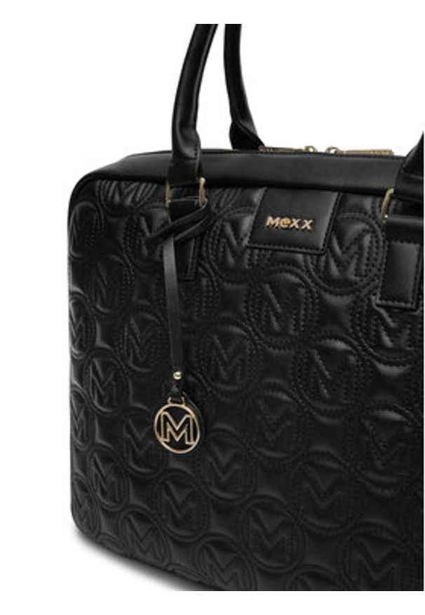 MEXX Torba na laptopa MEXX-S-010-07 Czarny. Kolor: czarny. Materiał: skóra