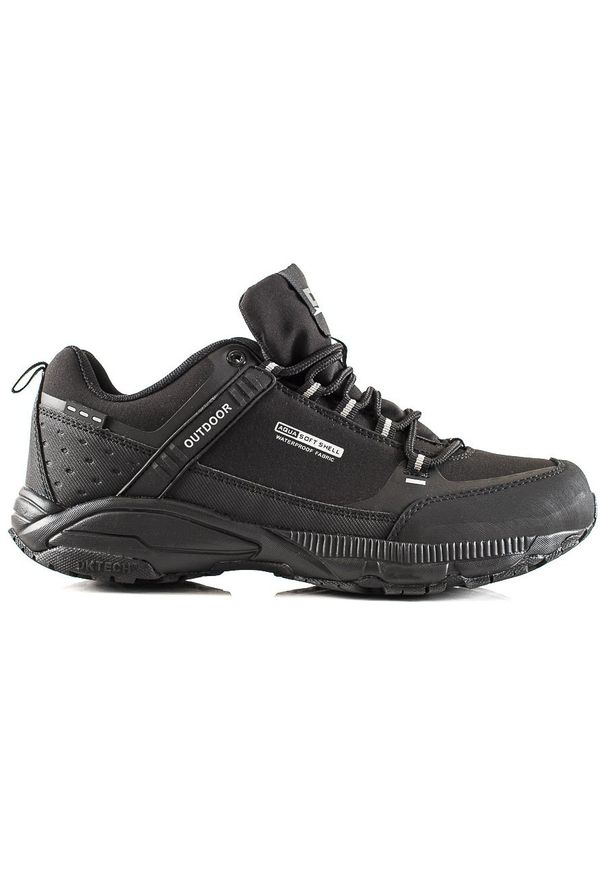 Męskie Buty Trekkingowe DK czarne. Kolor: czarny