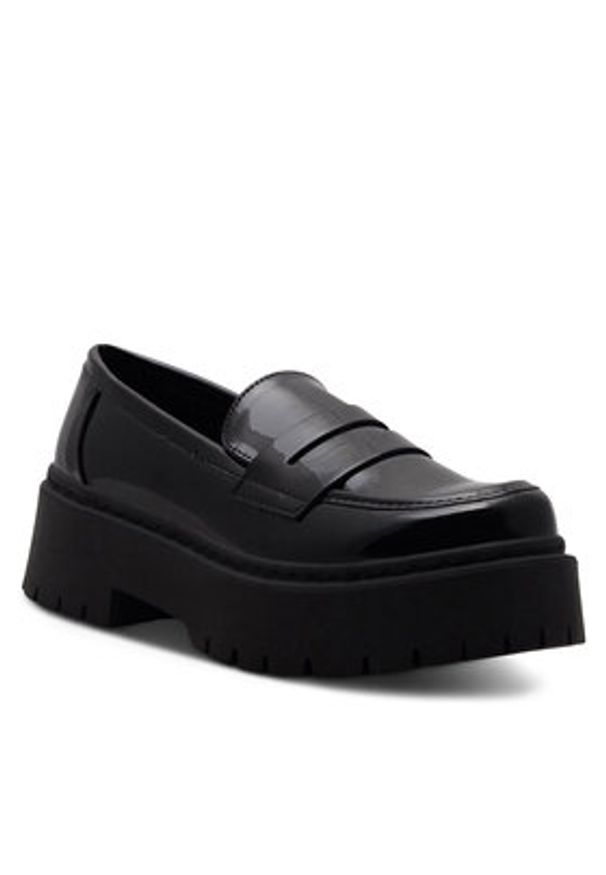 DeeZee Loafersy H13123D-3 Czarny. Kolor: czarny. Materiał: syntetyk