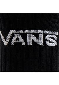Vans Zestaw 3 par wysokich skarpet męskich Classic Crew VN000F0XBLK1 Czarny. Kolor: czarny. Materiał: materiał #3