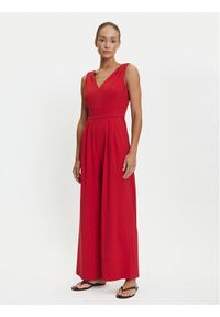 Tatuum Kombinezon Fang T2504.075 Czerwony Wide Leg. Kolor: czerwony. Materiał: syntetyk