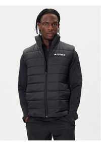 Adidas - adidas Kamizelka Terrex Multi Essentials Climawarm KA9740 Czarny Regular Fit. Kolor: czarny. Materiał: syntetyk. Technologia: ClimaWarm (Adidas)