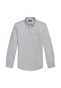 Polo Ralph Lauren Koszula 710792161500 Niebieski Slim Fit. Typ kołnierza: polo. Kolor: niebieski. Materiał: bawełna #3