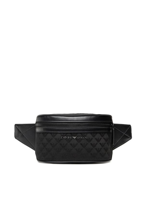 Saszetka nerka Emporio Armani. Kolor: czarny
