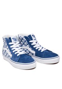 Vans Sneakersy Sk8-Hi VN000D5F9AO1 Granatowy. Kolor: niebieski. Materiał: materiał
