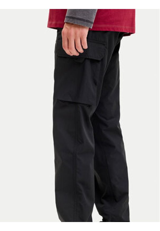 Jack & Jones Spodnie dresowe Kane Ivan 12288610 Czarny Regular Fit. Kolor: czarny. Materiał: syntetyk