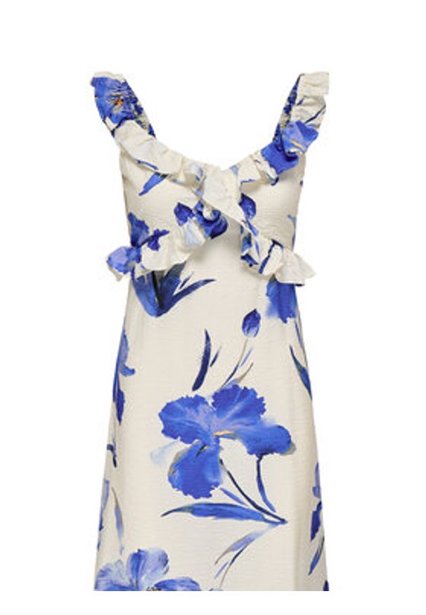 only - ONLY Sukienka letnia Hyaci 15372511 Niebieski Regular Fit. Kolor: niebieski. Materiał: wiskoza. Sezon: lato