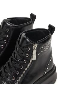 Karl Lagerfeld - KARL LAGERFELD Sneakersy KL63534 Czarny. Kolor: czarny. Materiał: skóra #6