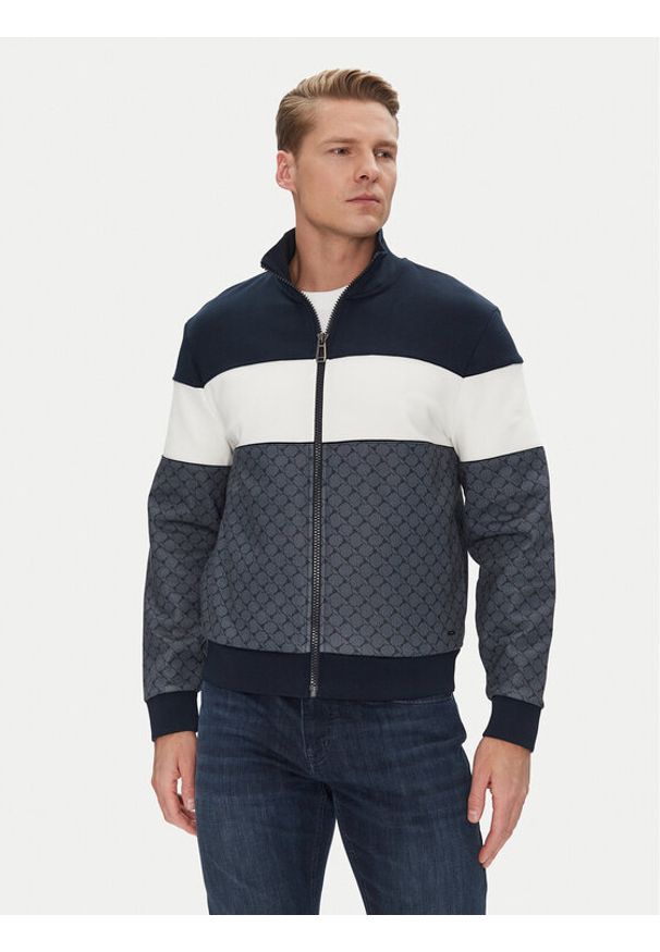 JOOP! Bluza 17 JJ-17Basilio 30045556 Granatowy Regular Fit. Kolor: niebieski. Materiał: bawełna