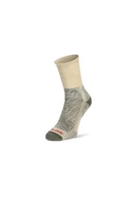 BRIDGEDALE - Skarpetki trekkingowe Bridgedale Hike Lt Merino C Boot. Kolor: beżowy