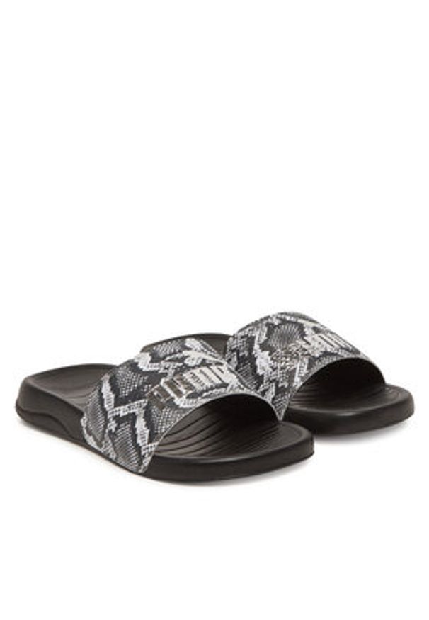 Puma Klapki Popcat 20 Snake Chic 401706 01 Szary. Kolor: szary. Materiał: skóra